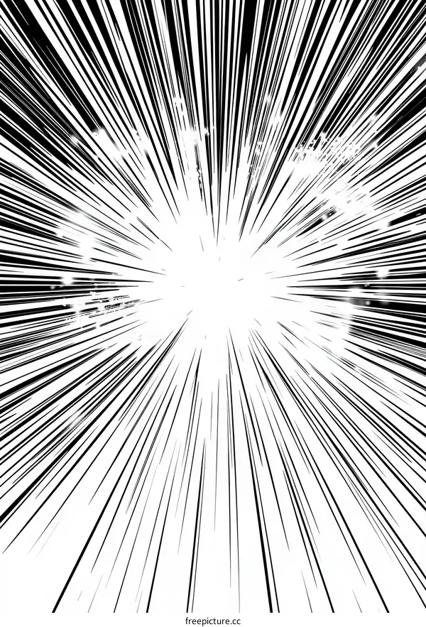 Abstract Radial Lines Background Design