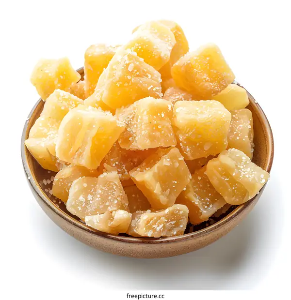 Bowl of Sweet Candied Ginger