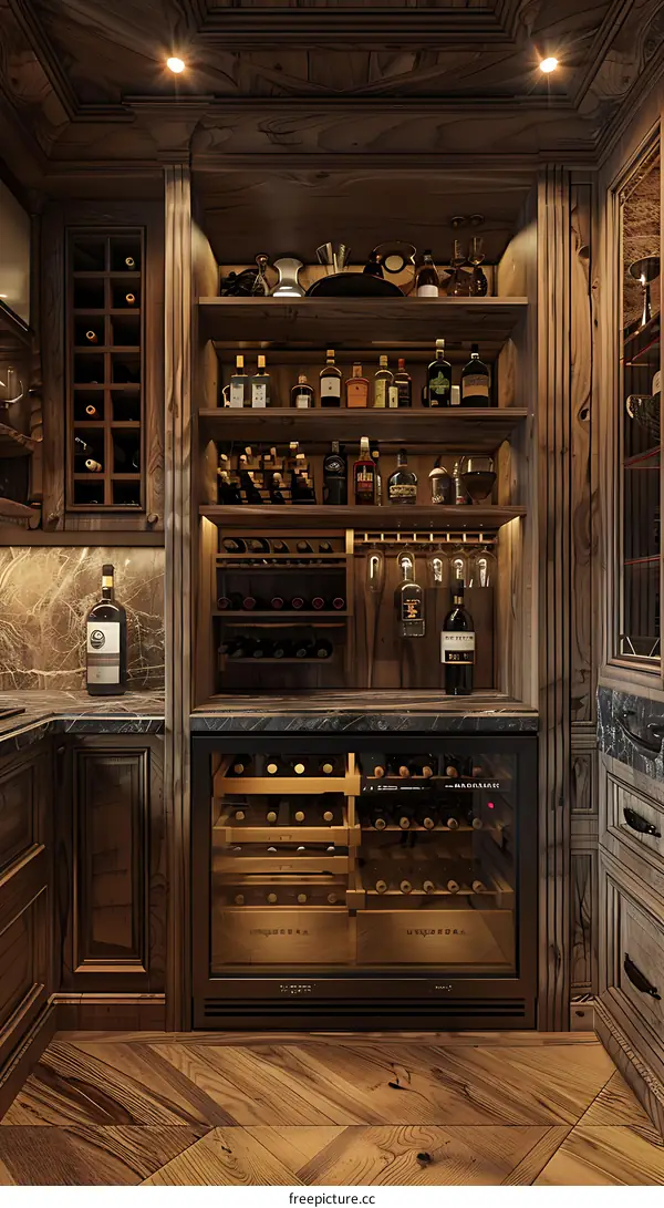 Luxurious Home Wine Cellar
