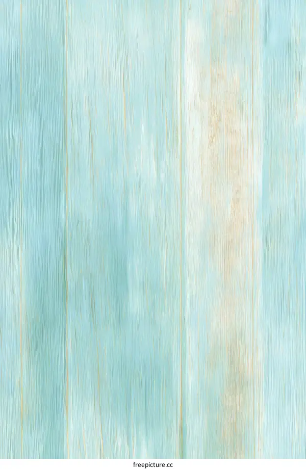 Light Blue Wooden Plank Texture Background