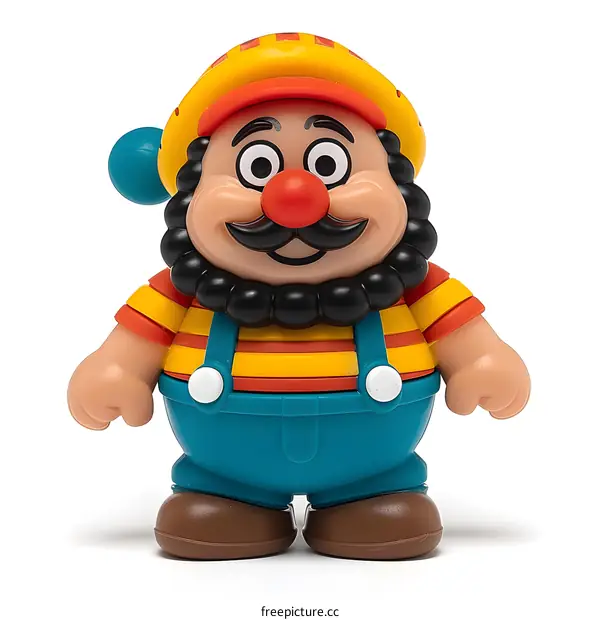 toy figurine of a man with a beard and a hat