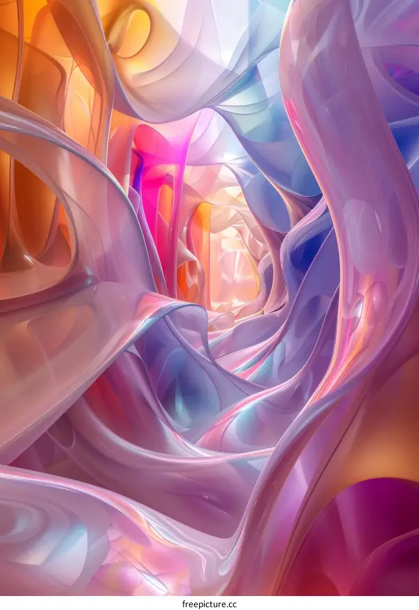 Psychedelic 3D Tunnel