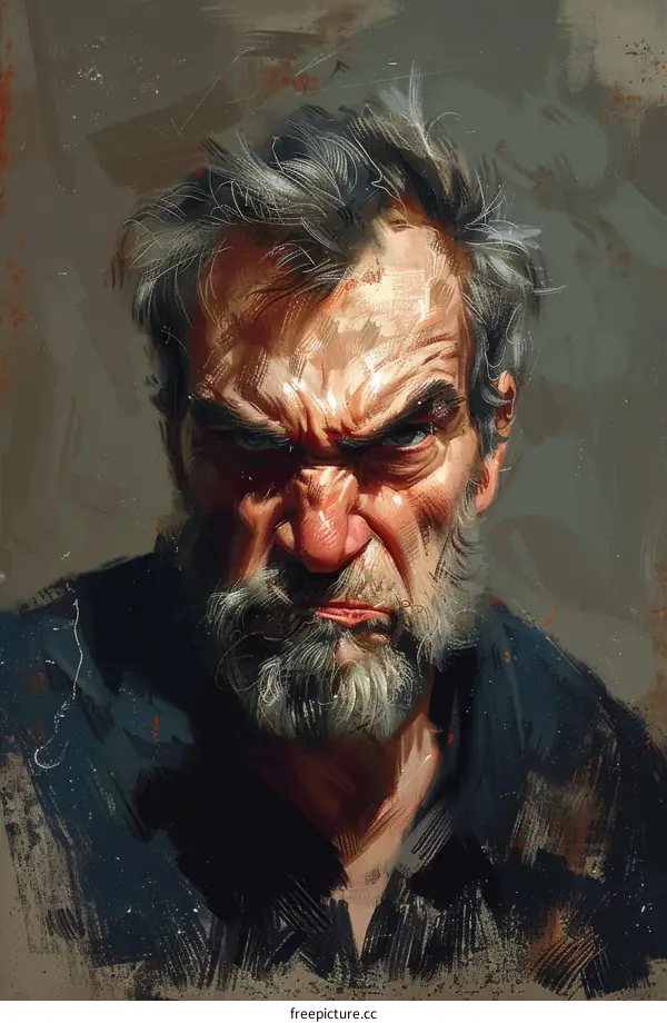 portrait of a man with a beard