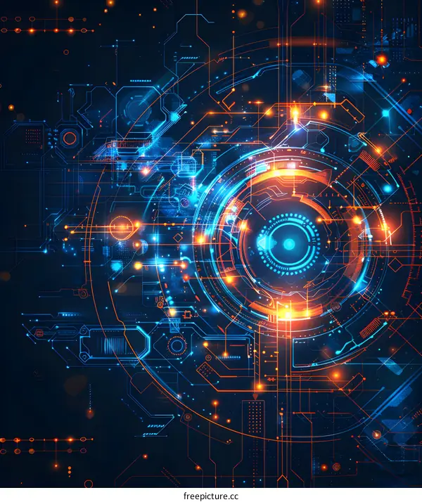 Futuristic Technology Background