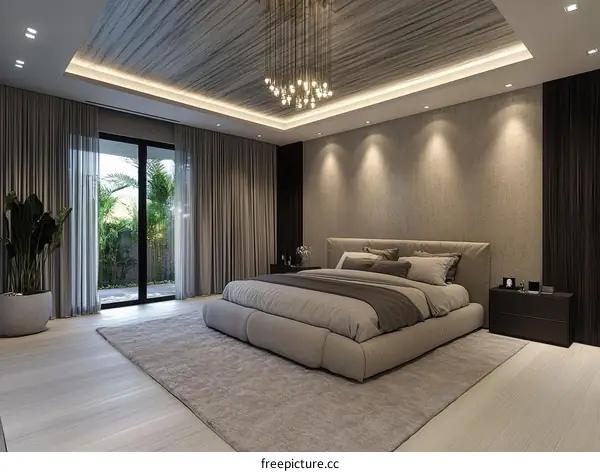 Modern Elegant Bedroom Interior Design