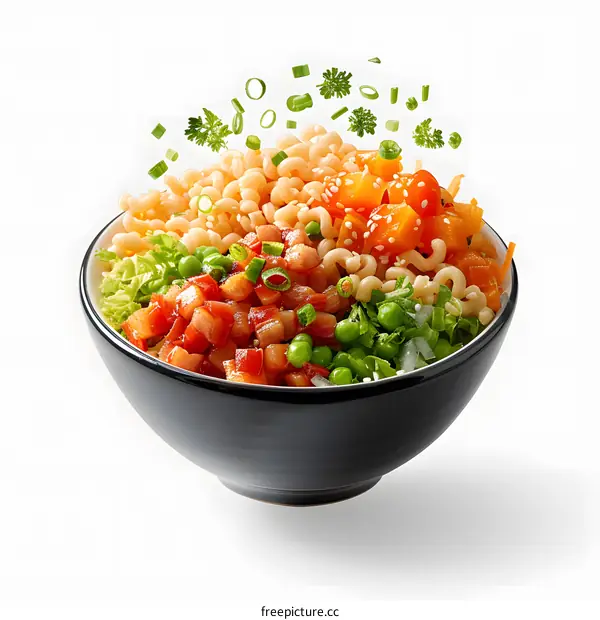 pasta salad with vegetables