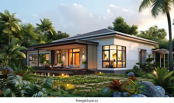 Modern style villa in Da Nang, Vietnam