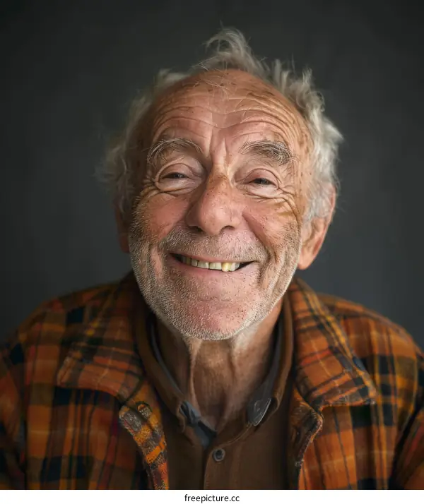 Portrait of a Smiling Senior Man