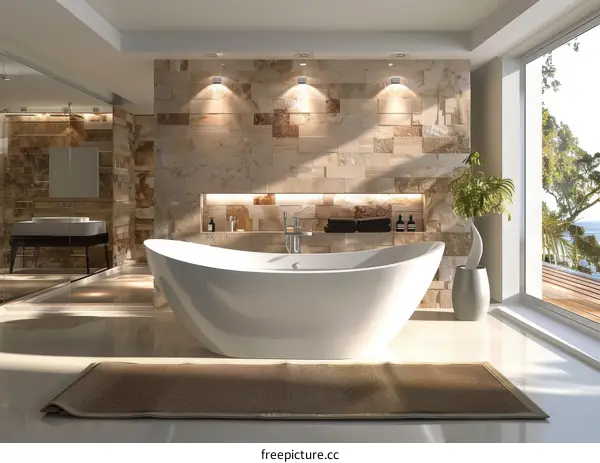 Modern Luxurious Bathroom Interior Design