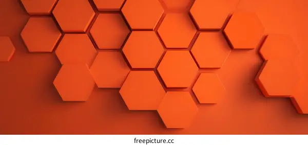 Abstract Geometric Hexagon Pattern Background