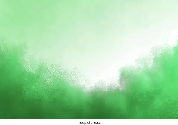 Abstract Green Color Transition Background