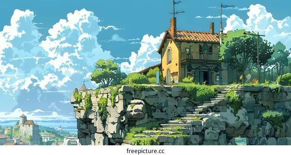 House on the Cliff