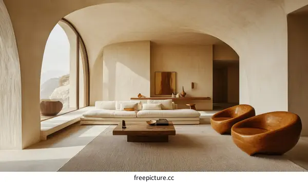 Modern Minimalist Living Room Interior Design