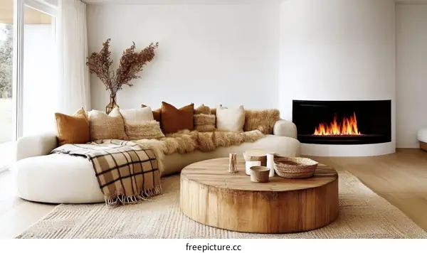 Modern Minimalist Living Room Interior Design