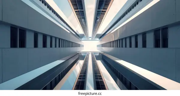 Futuristic City Skyscrapers
