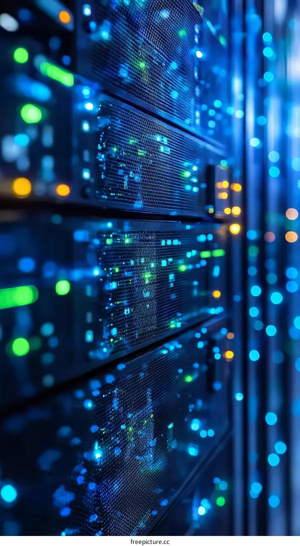 Modern Data Center Server Racks