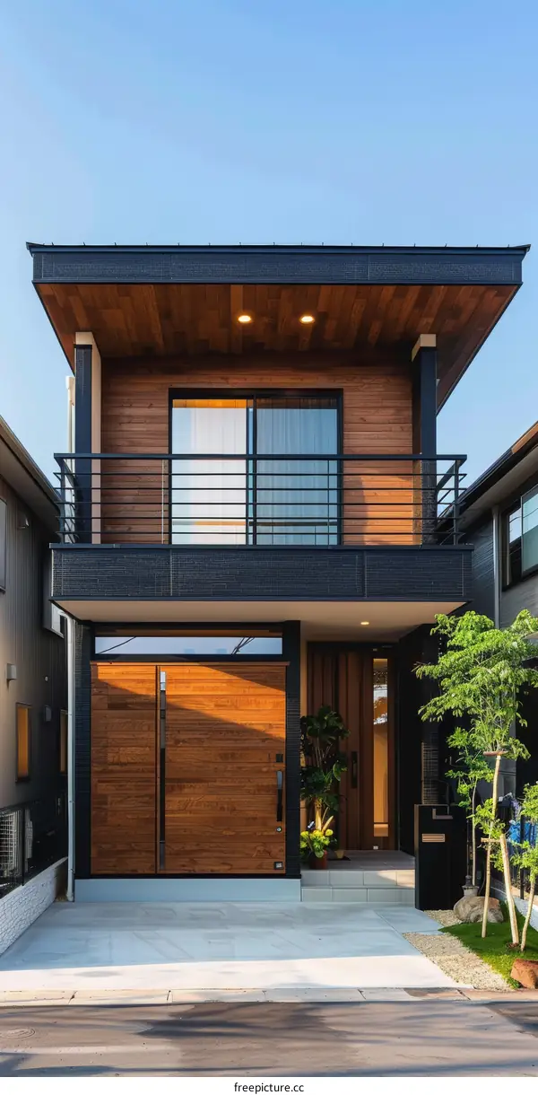 Small Modern Two Storey House Design