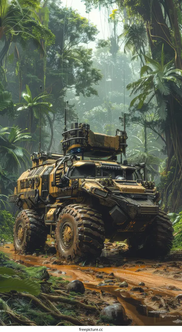 All-Terrain Armored Vehicle Concept Set to Revolutionize Warfare