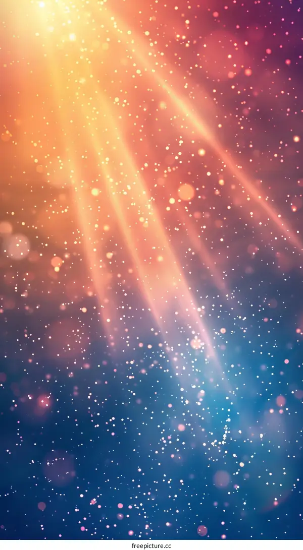 Particles of Light Dancing in the Air