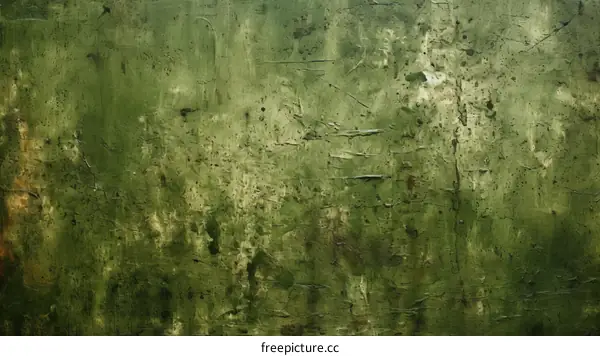 Green grunge background texture