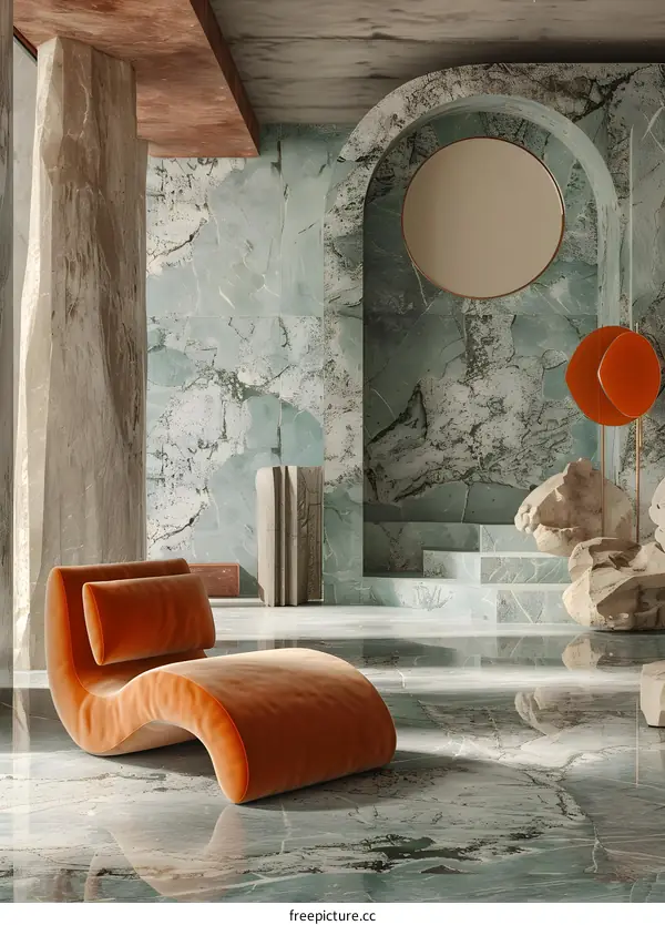 Green Marble Interior