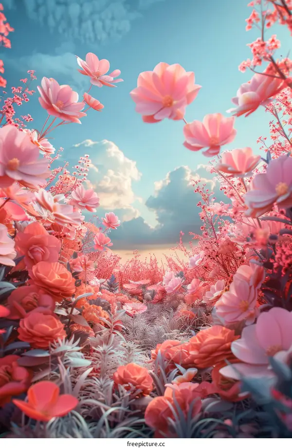 A Vivid Floral Wonderland