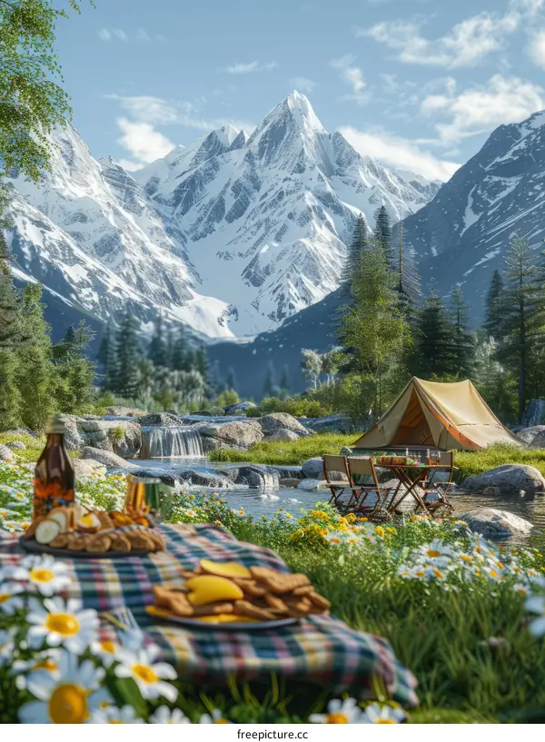 Nature's Enchanting Canvas: A Serene Symphony of Sights and Sounds