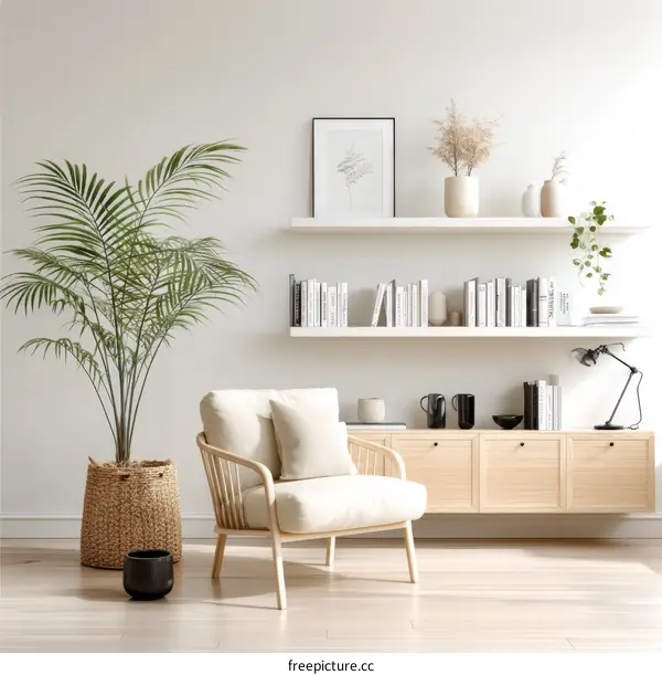 Modern Minimalist Living Room Interior Design