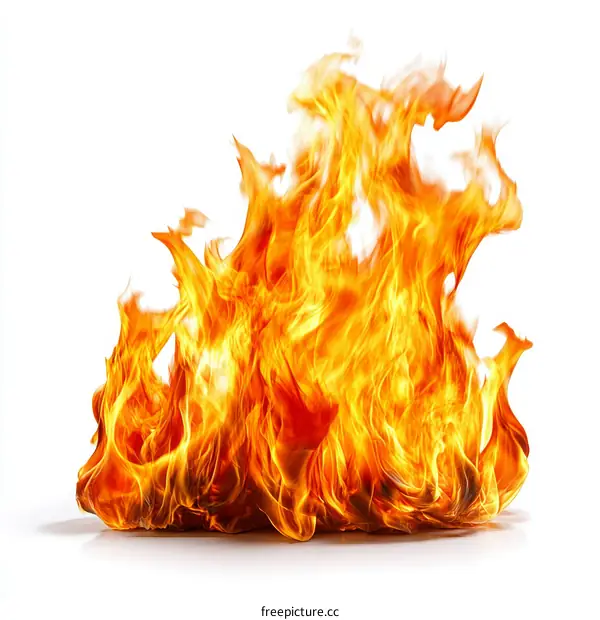 Fierce Flame Abstract Photography