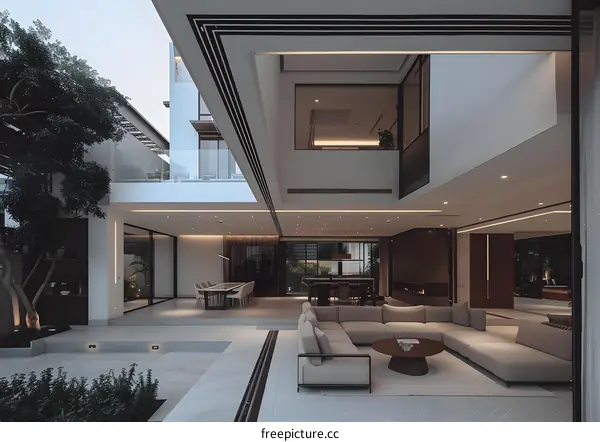 Modern Minimalist House Exterior and Interior Design