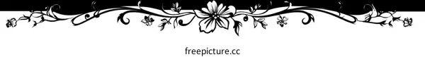 Floral Decorative Border Design