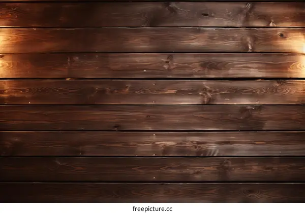 Wood texture background with two spotlights