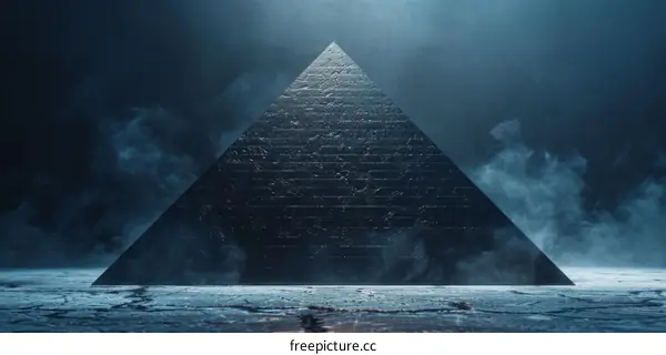 Dark Pyramid in the Fog: A Post-Apocalyptic Vision