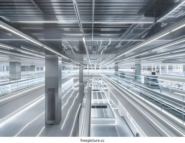 Modern Minimalist Interior Design Of A Store