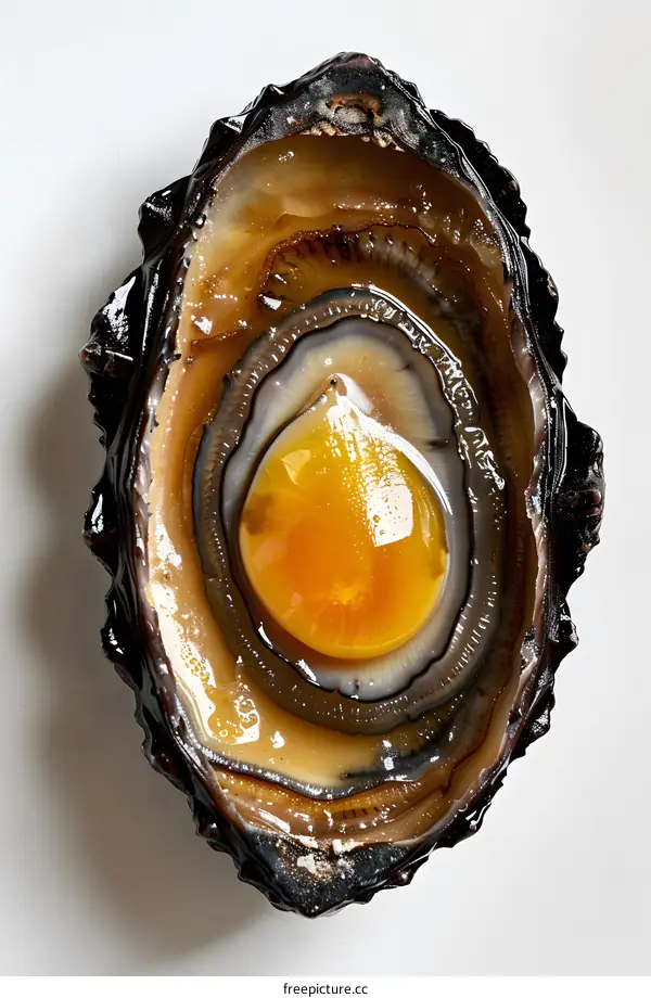 Abalone with Egg Yolk