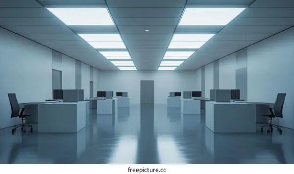 Modern Minimalist Office Interior Design