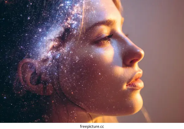 Cosmic Portrait of a Woman