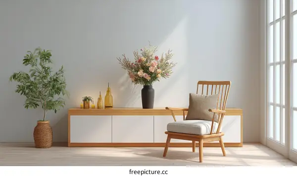 Modern Minimalist Living Room Interior Design