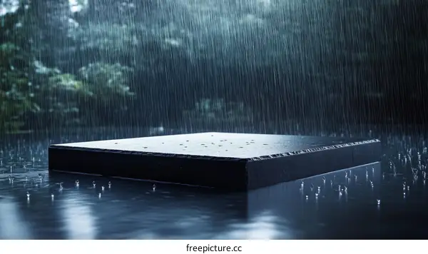 Rainy Day Abstract Platform