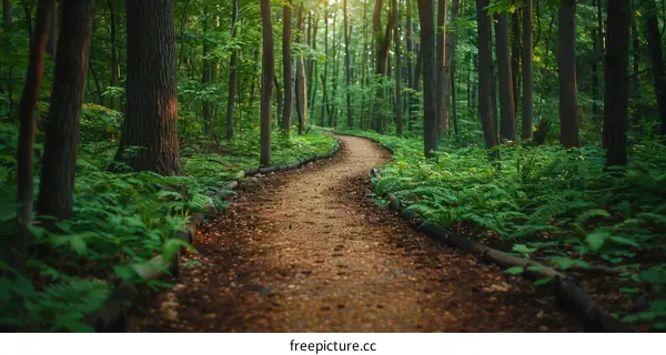 Tranquil Forest Path