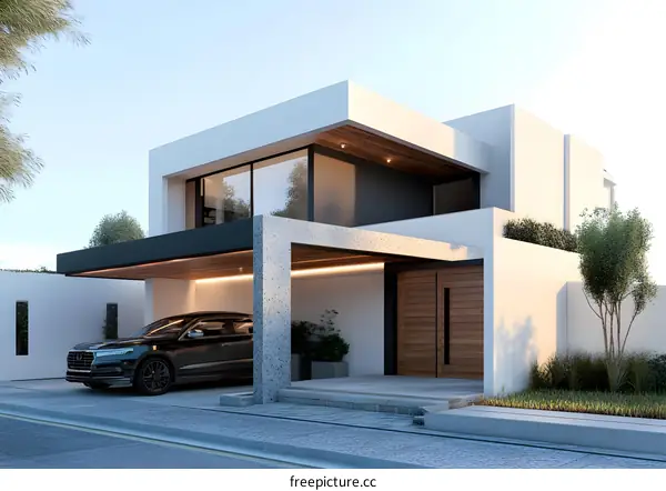 Modern House Design with Minimalist Exterior