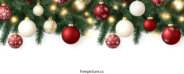 Christmas Ornament Decoration Background Design