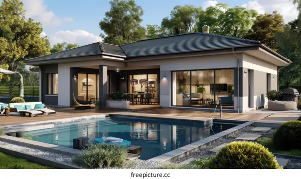 Modern Villa with Swimming Pool