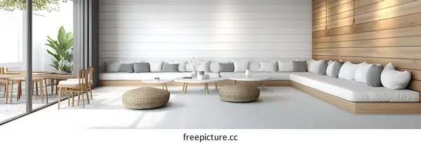 Modern Minimalist Living Room Interior Design