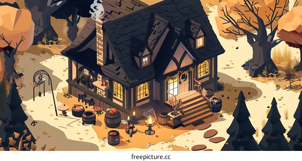 Cozy Cottage in the Woods