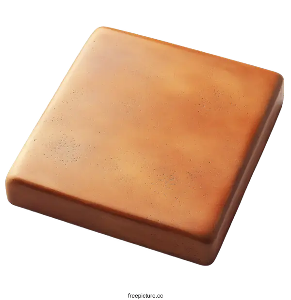 [Transparent Background PNG]Brown Rectangular Stone Slab Texture