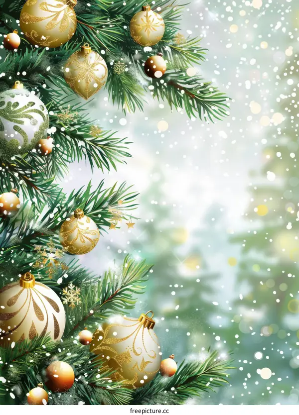 Christmas Tree With Ornaments