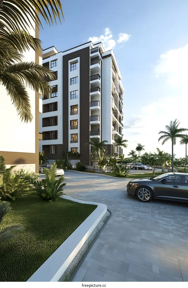 Modern Apartment Building Exterior Design