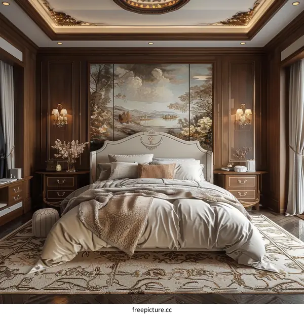 European style bedroom interior design