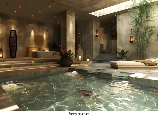 Indoor swimming pool